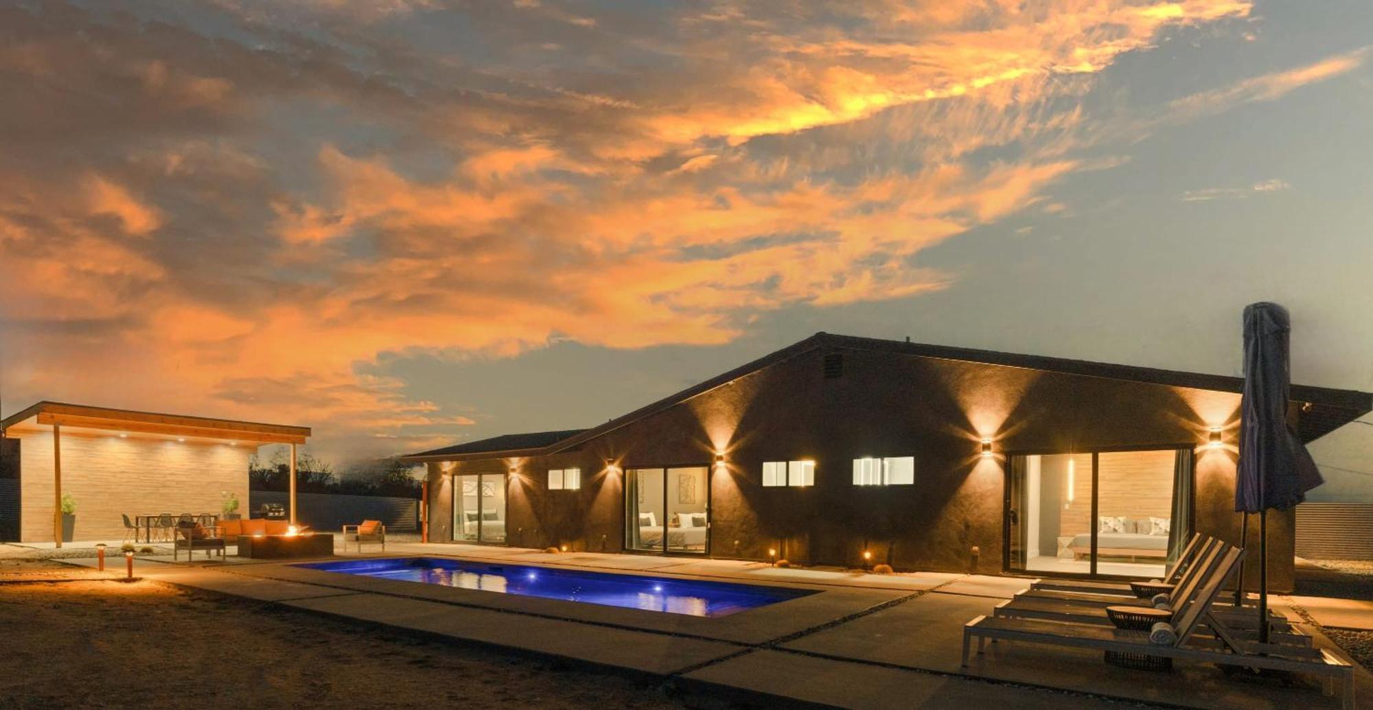 Luxury Retreat Villa Joshua Tree Exterior photo